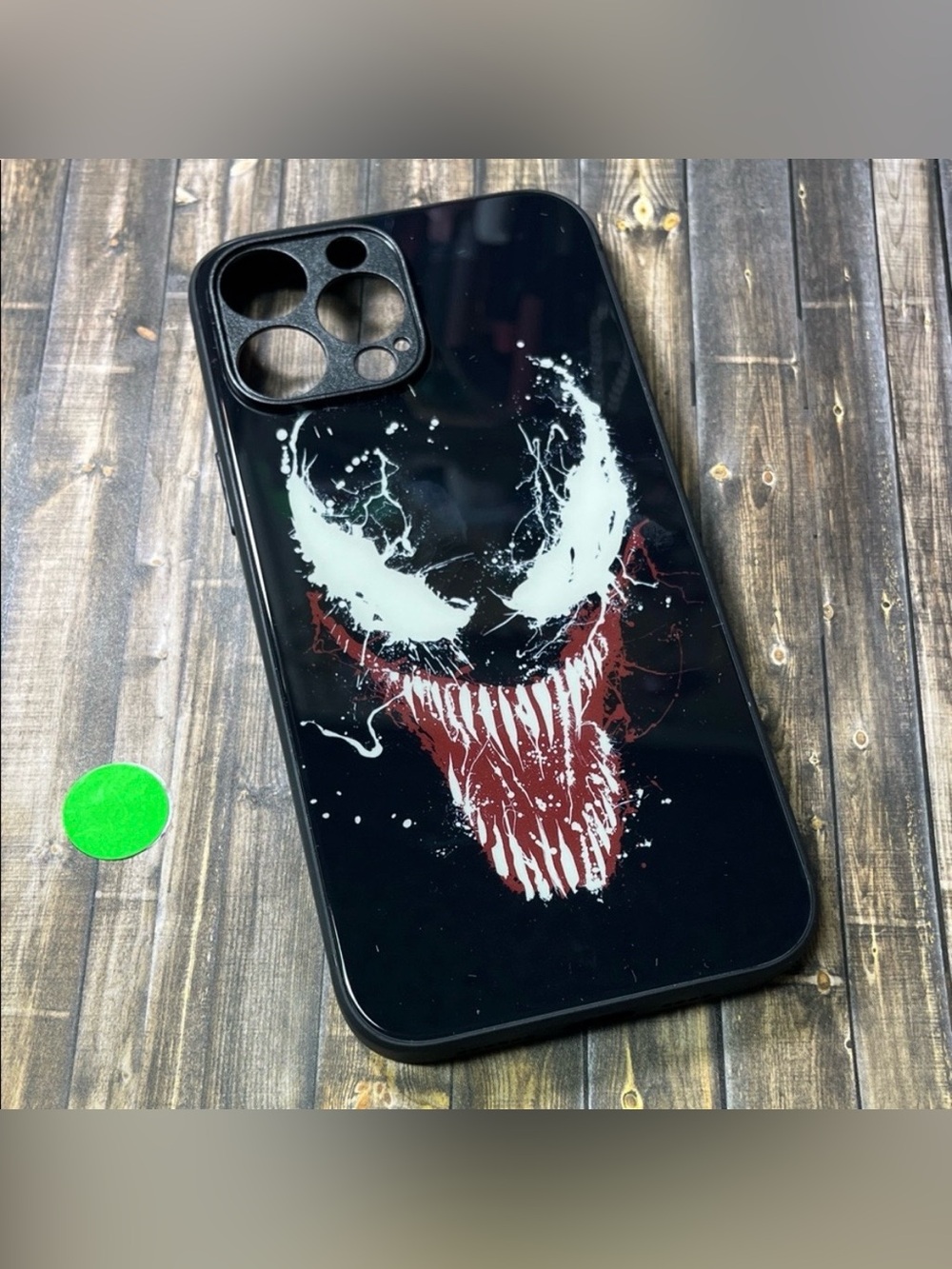 5for$10 Luminous Hero Villain Venom iPhone 13 Pro Max Phone Case Glossy